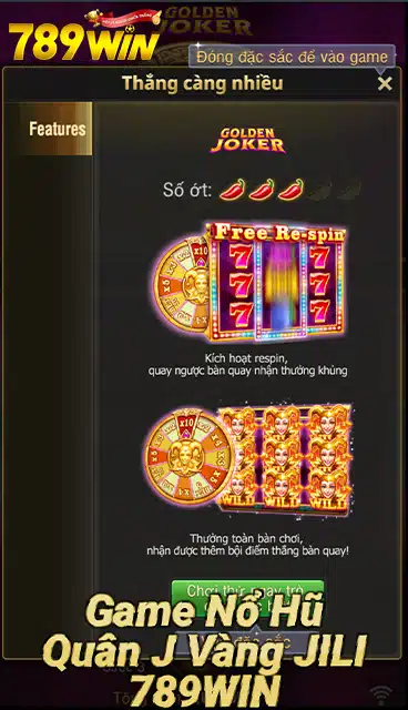 Đặc Điểm Nổi Bật Của Game Golden Joker