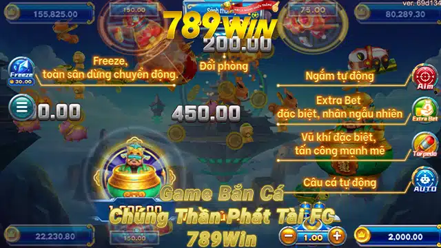 Giao Diện Game Chúng Thần Phát Tài FC 897789